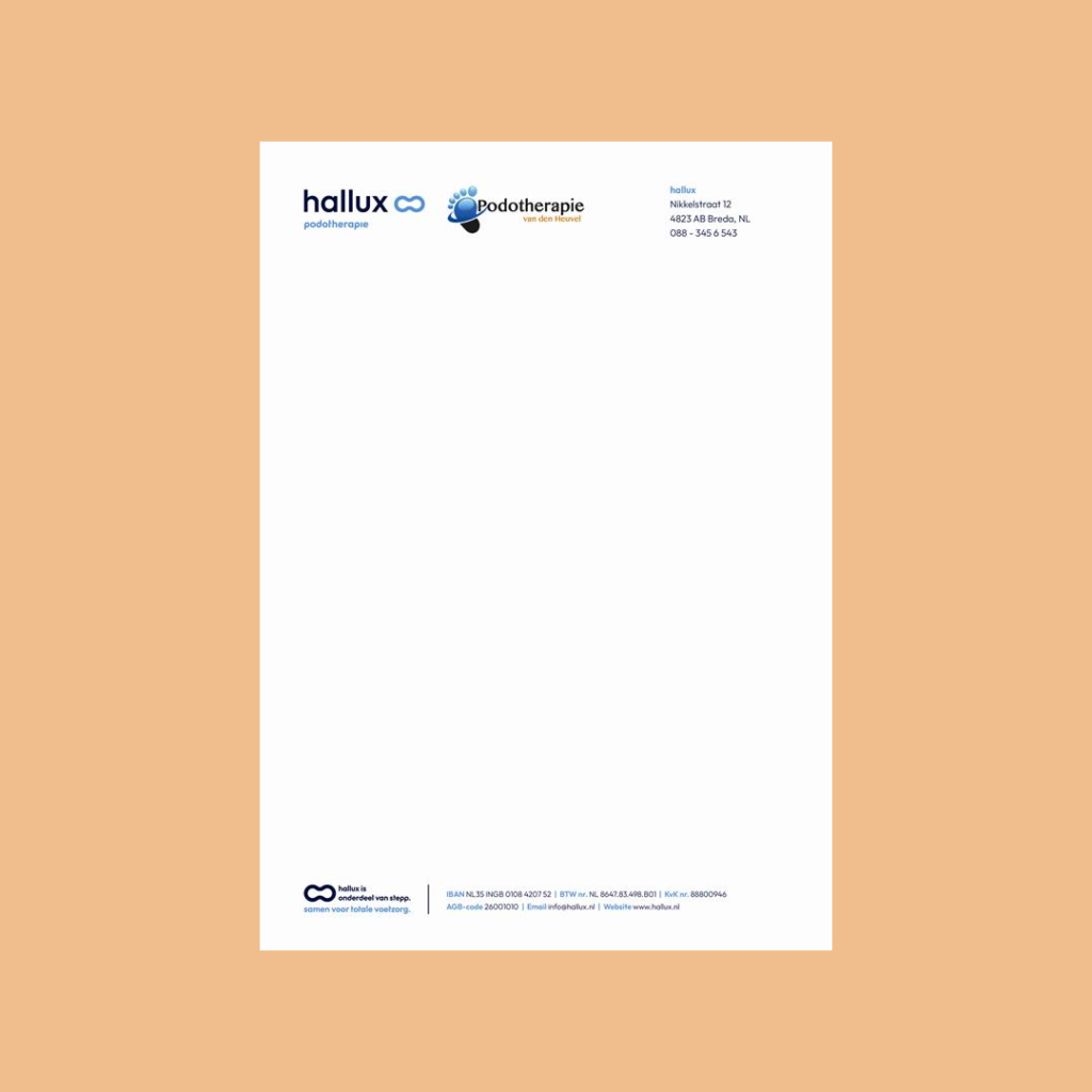 Duo Logo - Briefpapier